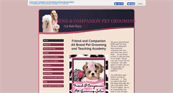 Desktop Screenshot of agreatgroomer.com